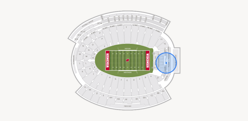 Camp Randall Stadium Seating Chart