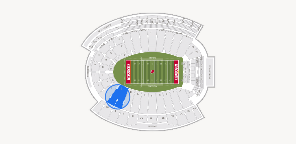 Camp Randall Stadium Seating Chart