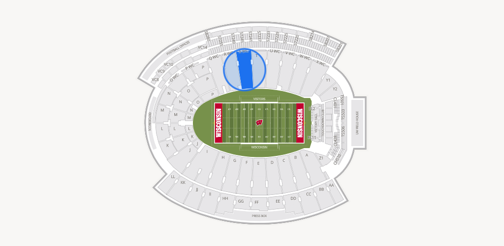 Camp Randall Stadium Seating Chart