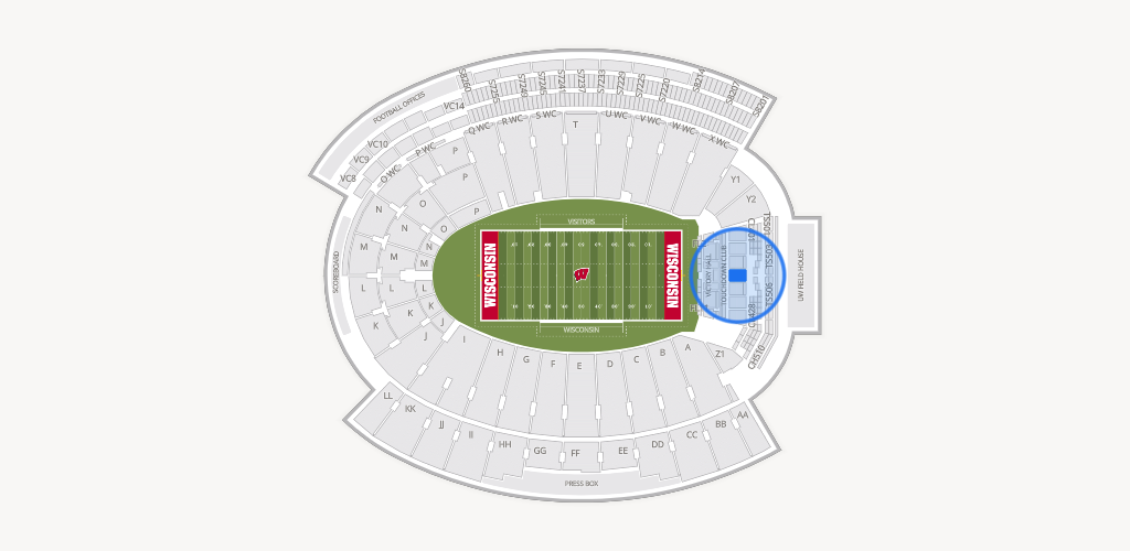 Camp Randall Stadium Seating Chart