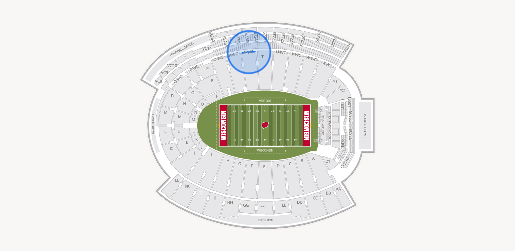 Camp Randall Stadium Seating Chart