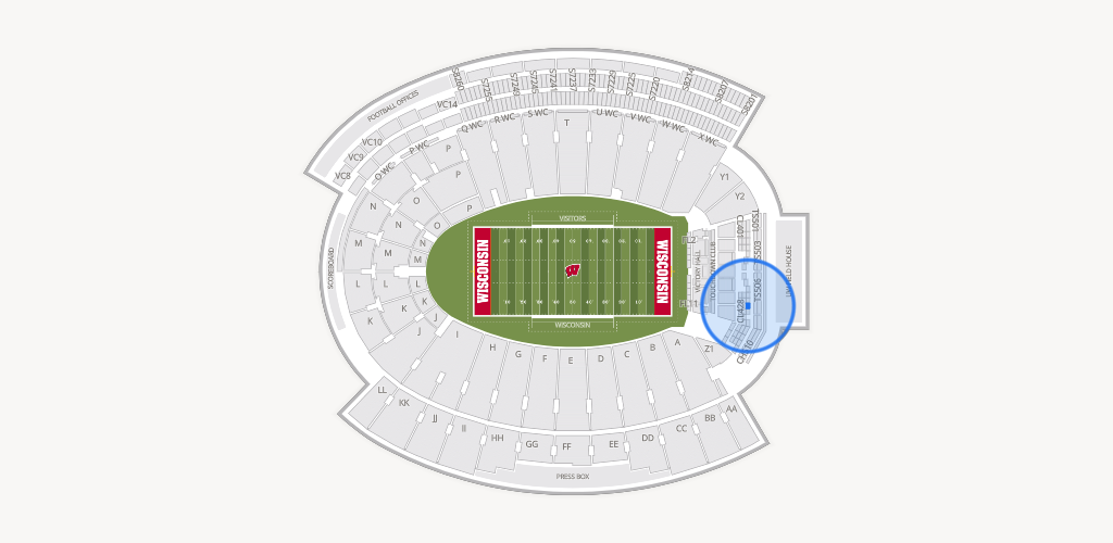 Camp Randall Stadium Seating Chart