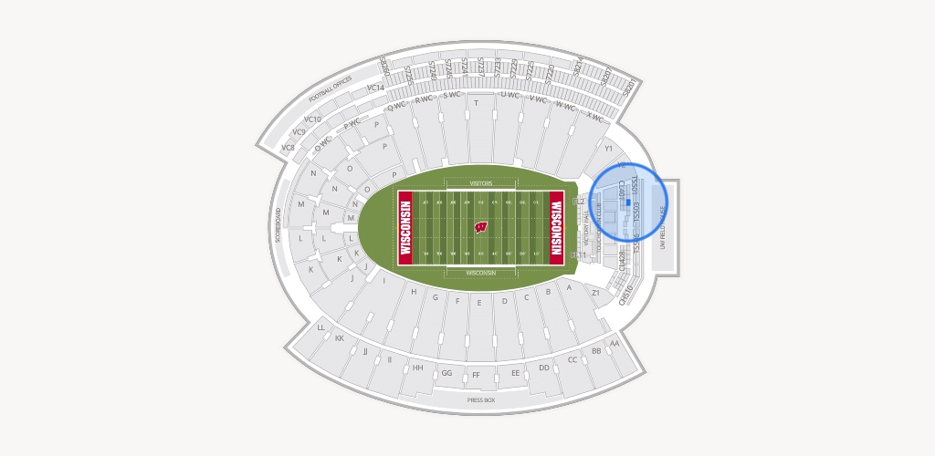 Camp Randall Stadium Seating Chart