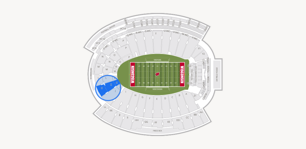 Camp Randall Stadium Seating Chart