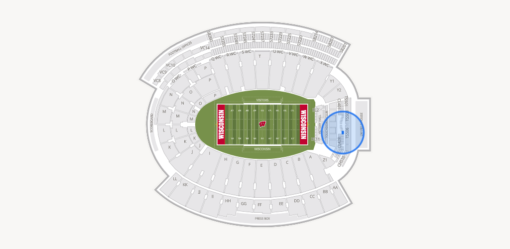 Camp Randall Stadium Seating Chart