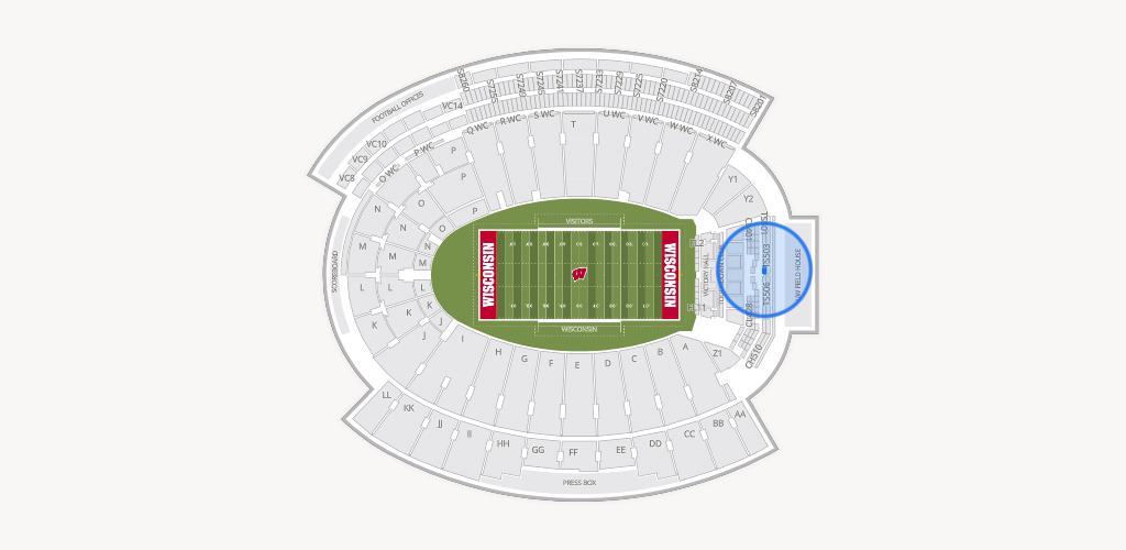Camp Randall Stadium Seating Chart
