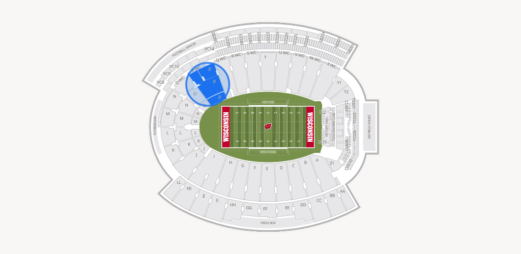 Camp Randall Stadium Seating Chart