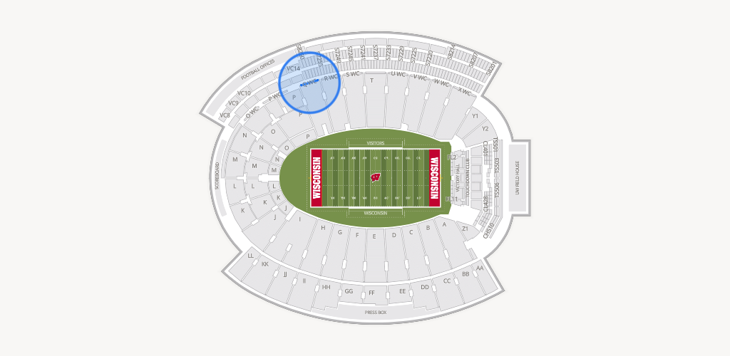 Camp Randall Stadium Seating Chart