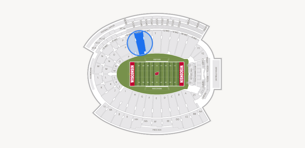 Camp Randall Stadium Seating Chart