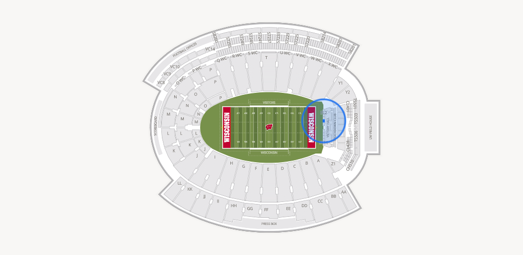 Camp Randall Stadium Seating Chart
