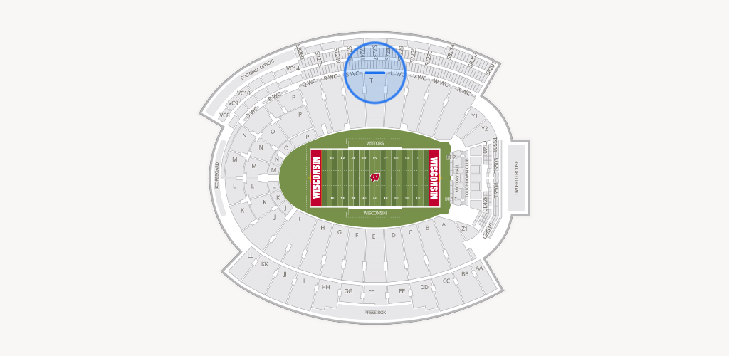 Camp Randall Stadium Seating Chart