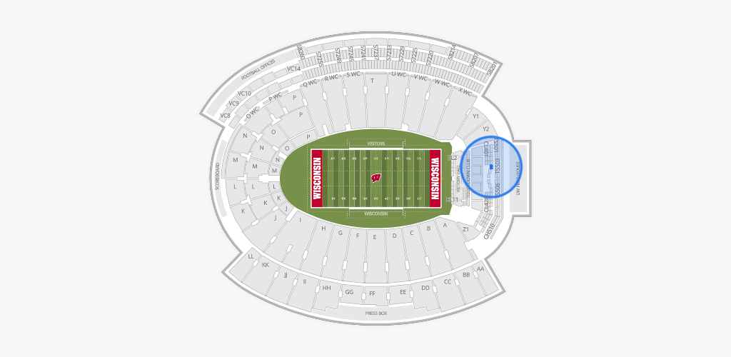 Camp Randall Stadium Seating Chart