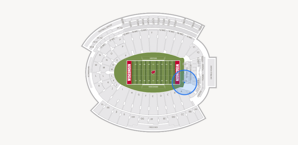 Camp Randall Stadium Seating Chart