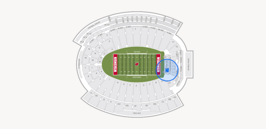 Camp Randall Stadium Seating Chart