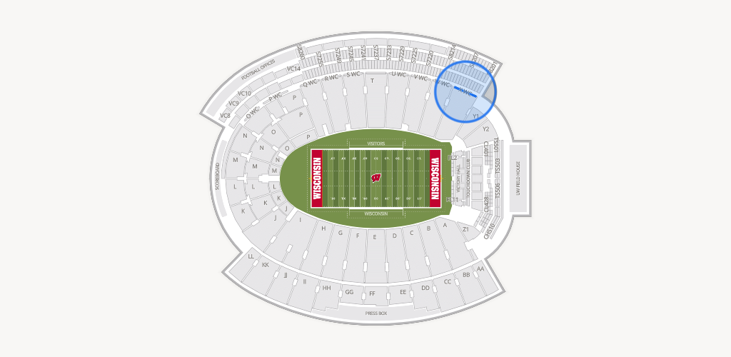 Camp Randall Stadium Seating Chart