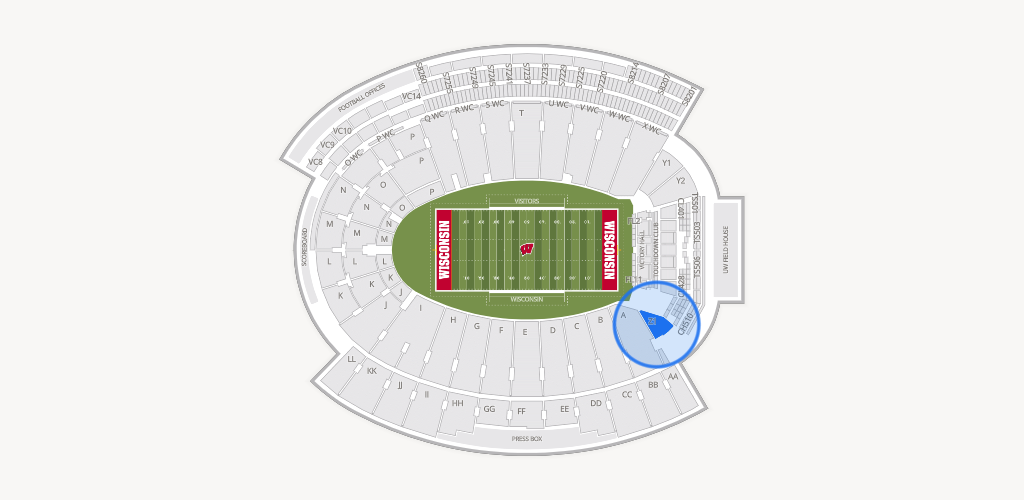 Camp Randall Stadium Seating Chart