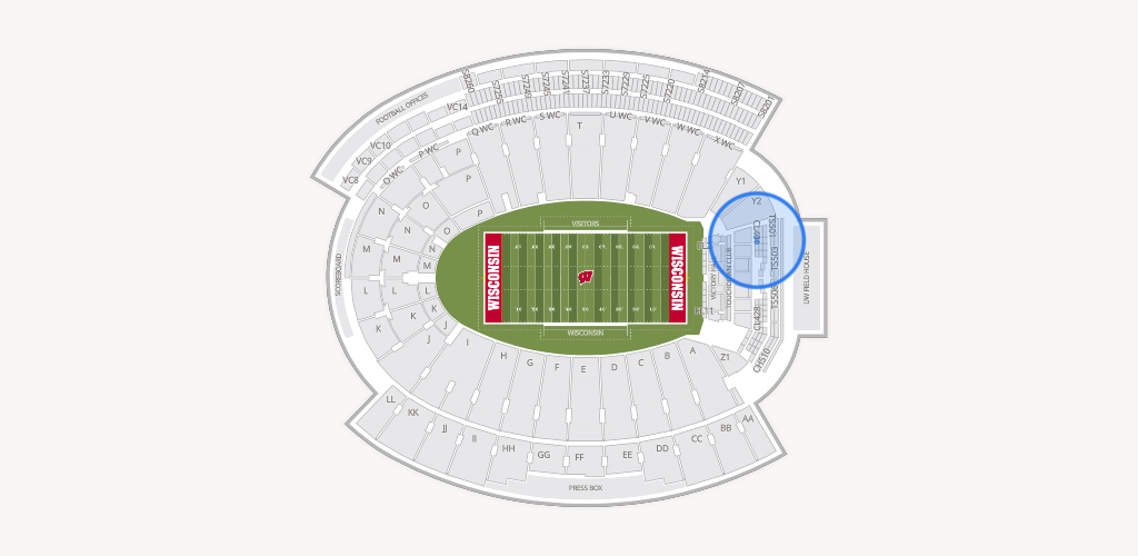 Camp Randall Stadium Seating Chart