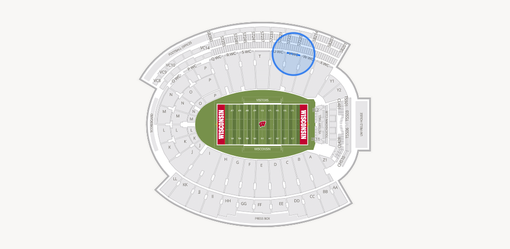 Camp Randall Stadium Seating Chart