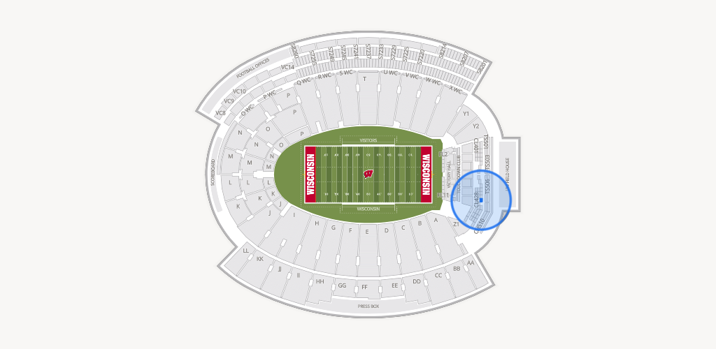 Camp Randall Stadium Seating Chart