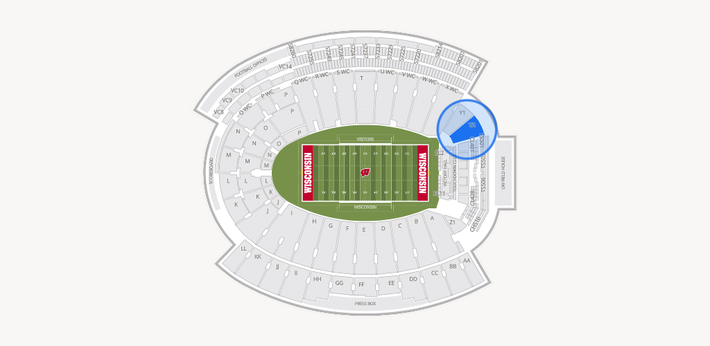 Camp Randall Stadium Seating Chart