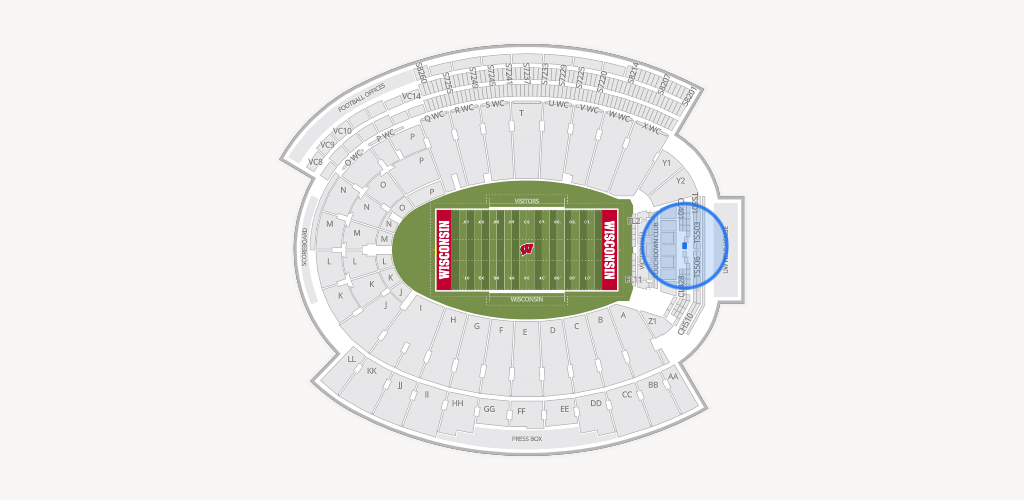 Camp Randall Stadium Seating Chart