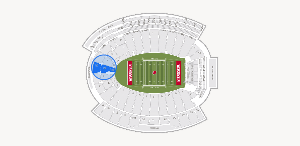 Camp Randall Stadium Seating Chart