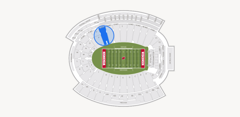 Camp Randall Stadium Seating Chart