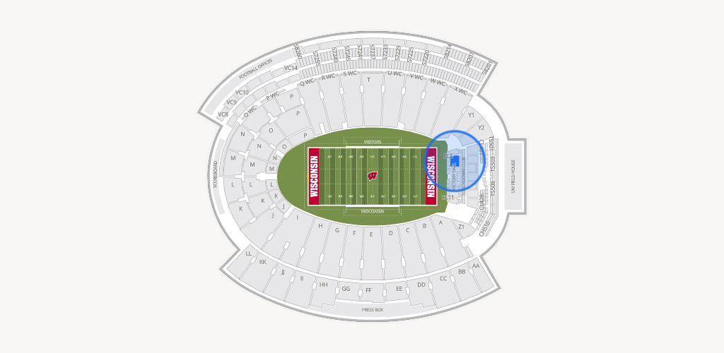 Camp Randall Stadium Seating Chart
