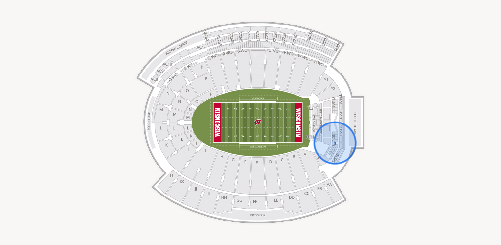Camp Randall Stadium Seating Chart