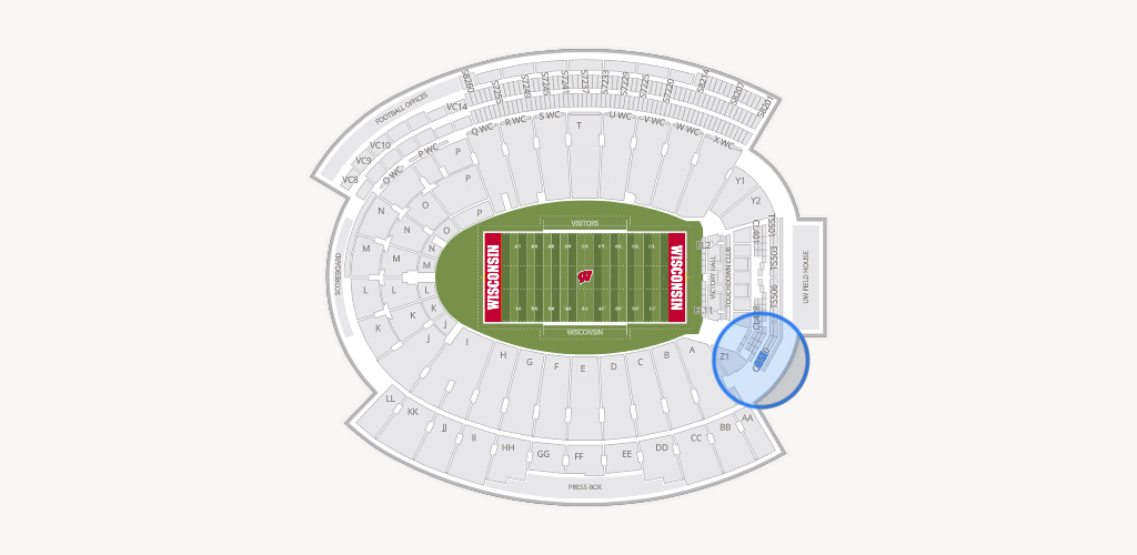 Camp Randall Stadium Seating Chart