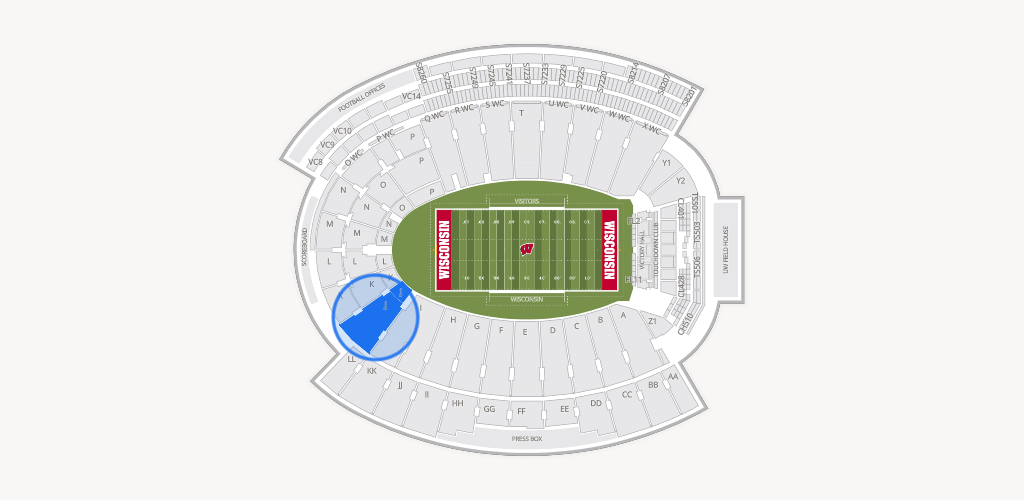 Camp Randall Stadium Seating Chart