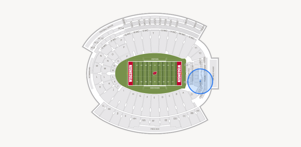 Camp Randall Stadium Seating Chart