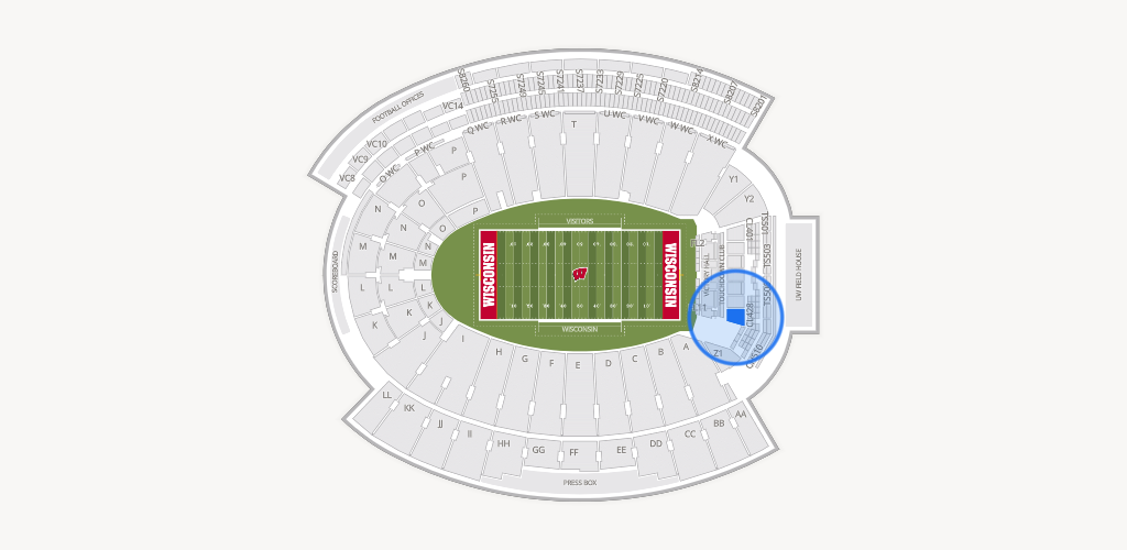Camp Randall Stadium Seating Chart