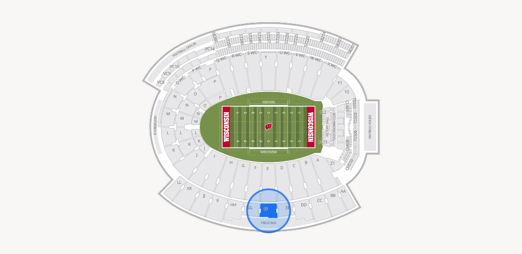 Camp Randall Stadium Seating Chart