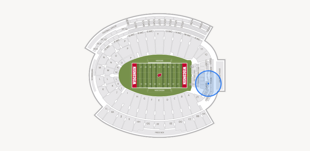 Camp Randall Stadium Seating Chart