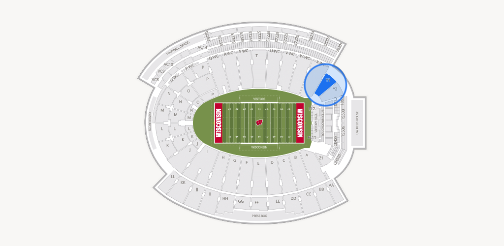 Camp Randall Stadium Seating Chart