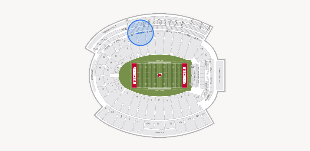 Camp Randall Stadium Seating Chart
