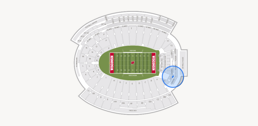 Camp Randall Stadium Seating Chart