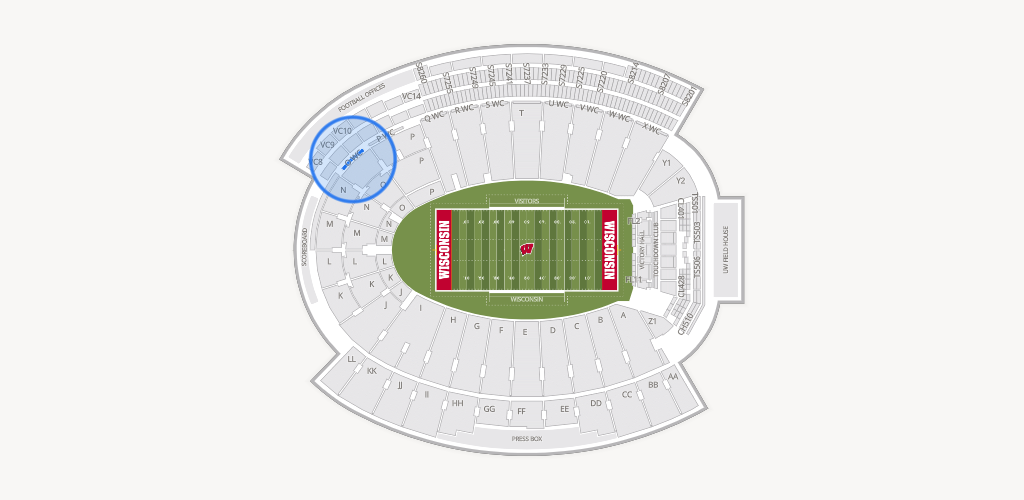 Camp Randall Stadium Seating Chart