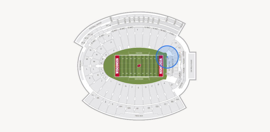 Camp Randall Stadium Seating Chart