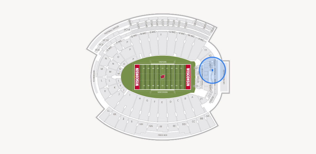 Camp Randall Stadium Seating Chart
