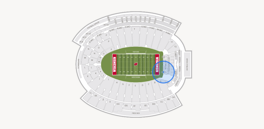 Camp Randall Stadium Seating Chart