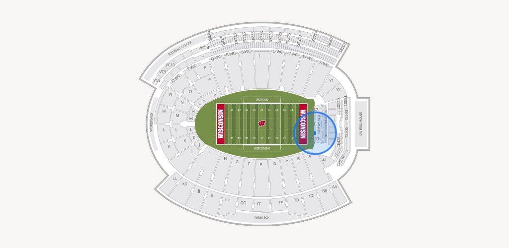 Camp Randall Stadium Seating Chart