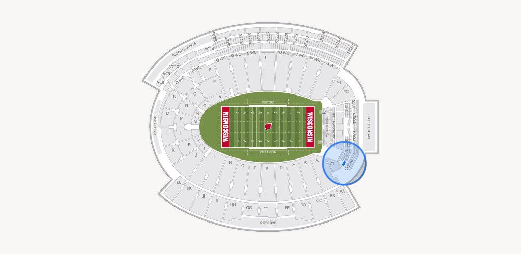 Camp Randall Stadium Seating Chart