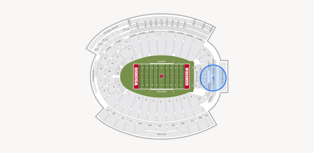 Camp Randall Stadium Seating Chart