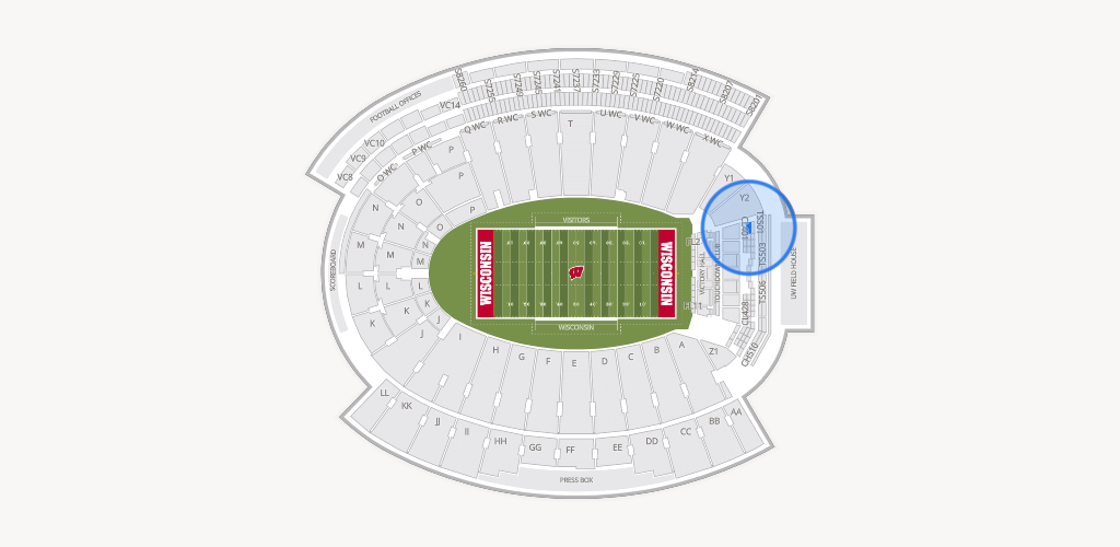 Camp Randall Stadium Seating Chart