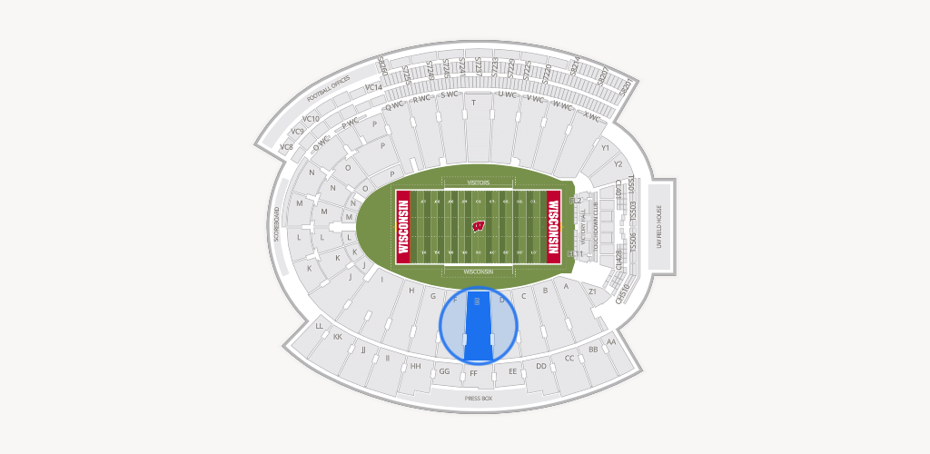Camp Randall Stadium Seating Chart