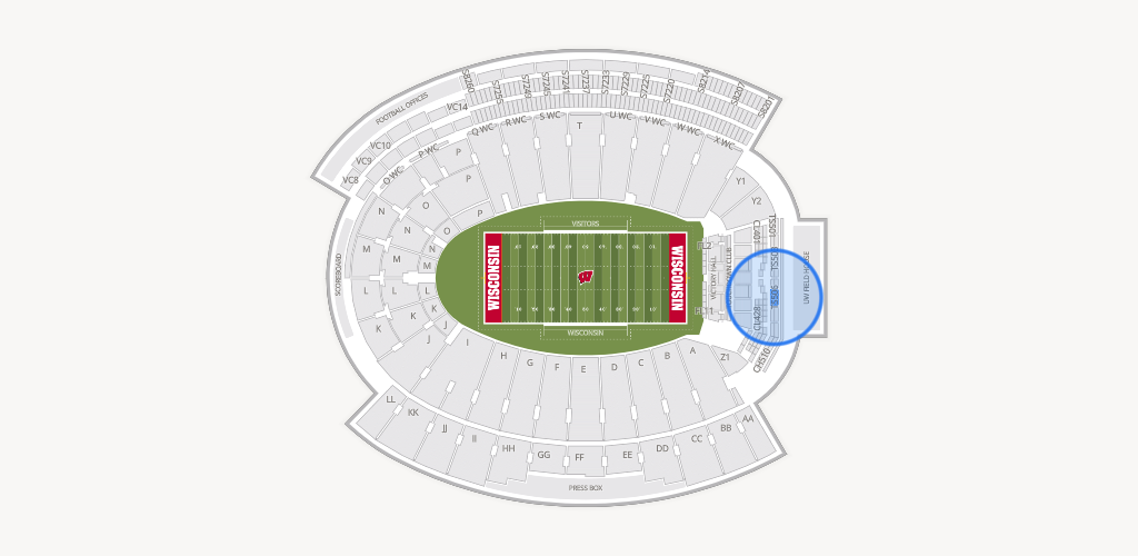 Camp Randall Stadium Seating Chart