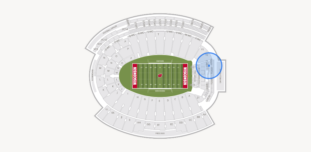 Camp Randall Stadium Seating Chart
