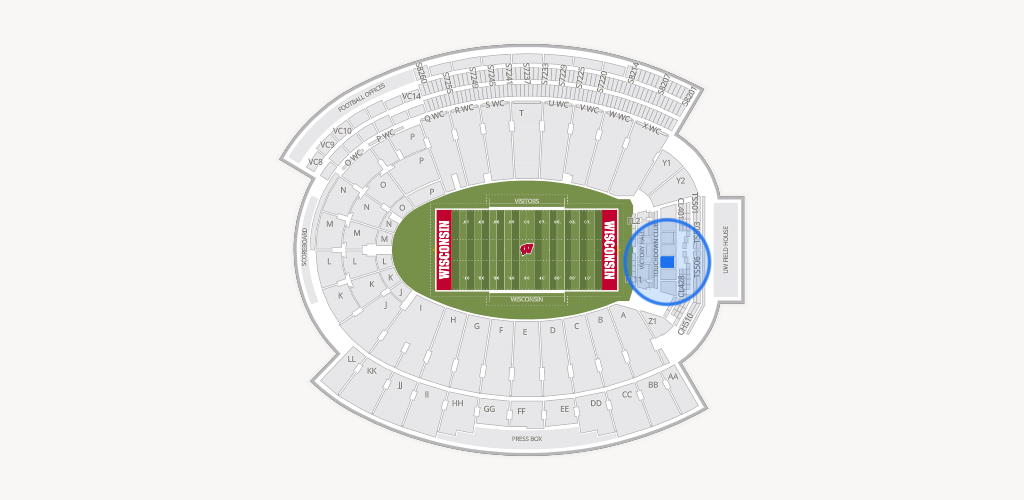 Camp Randall Stadium Seating Chart